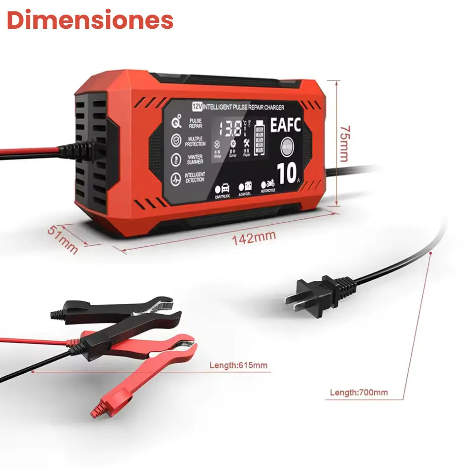 *PowerShield 12V/6A* - Super Iniciador para baterías